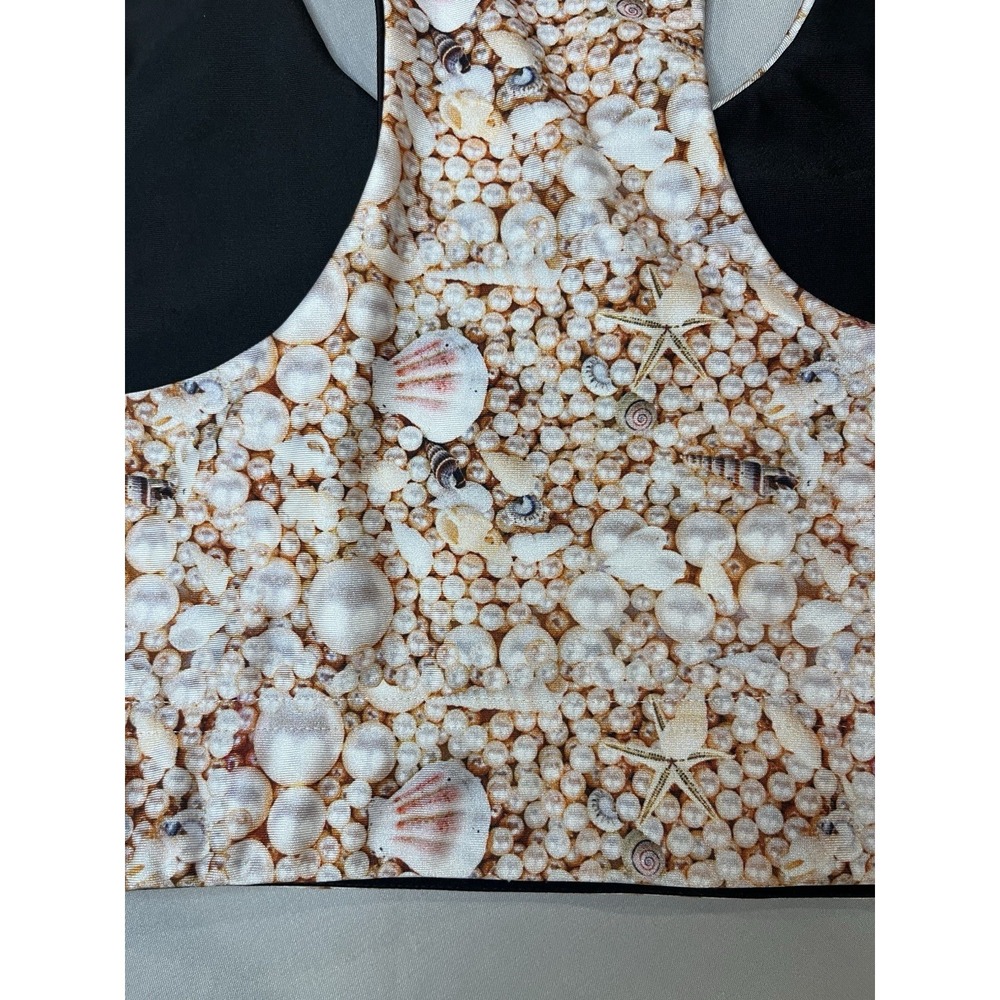 Terez Sports Bra Lele X Terez Pearls Size Extra Small New With Tags - Picture 3 of 5